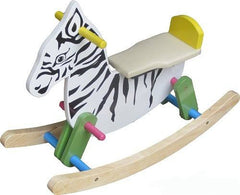 Ngựa gỗ bập bênh (Wooden rocking horse - toys for kids)